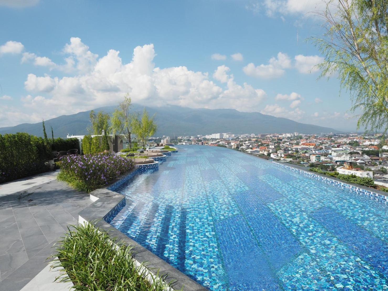 Luxury Condo Astra Sky River Condo 清邁 外观 照片